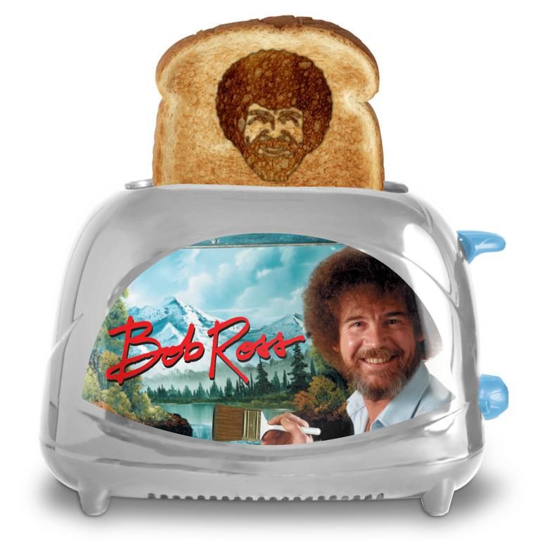 Bob Ross toaster